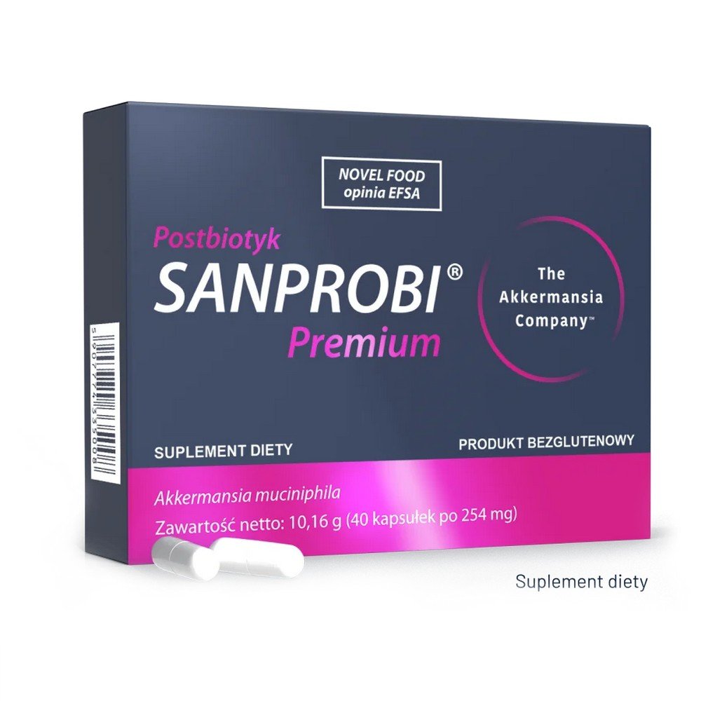 sanprobi premium the akkermansia company 40 caps Sanprobi Premium Akkermansia 40 Capsules
