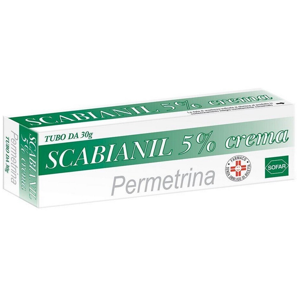 scabianil cream 5 permethrin scabies 30 g Scabianil Cream 5% Permethrin for Scabies 30g