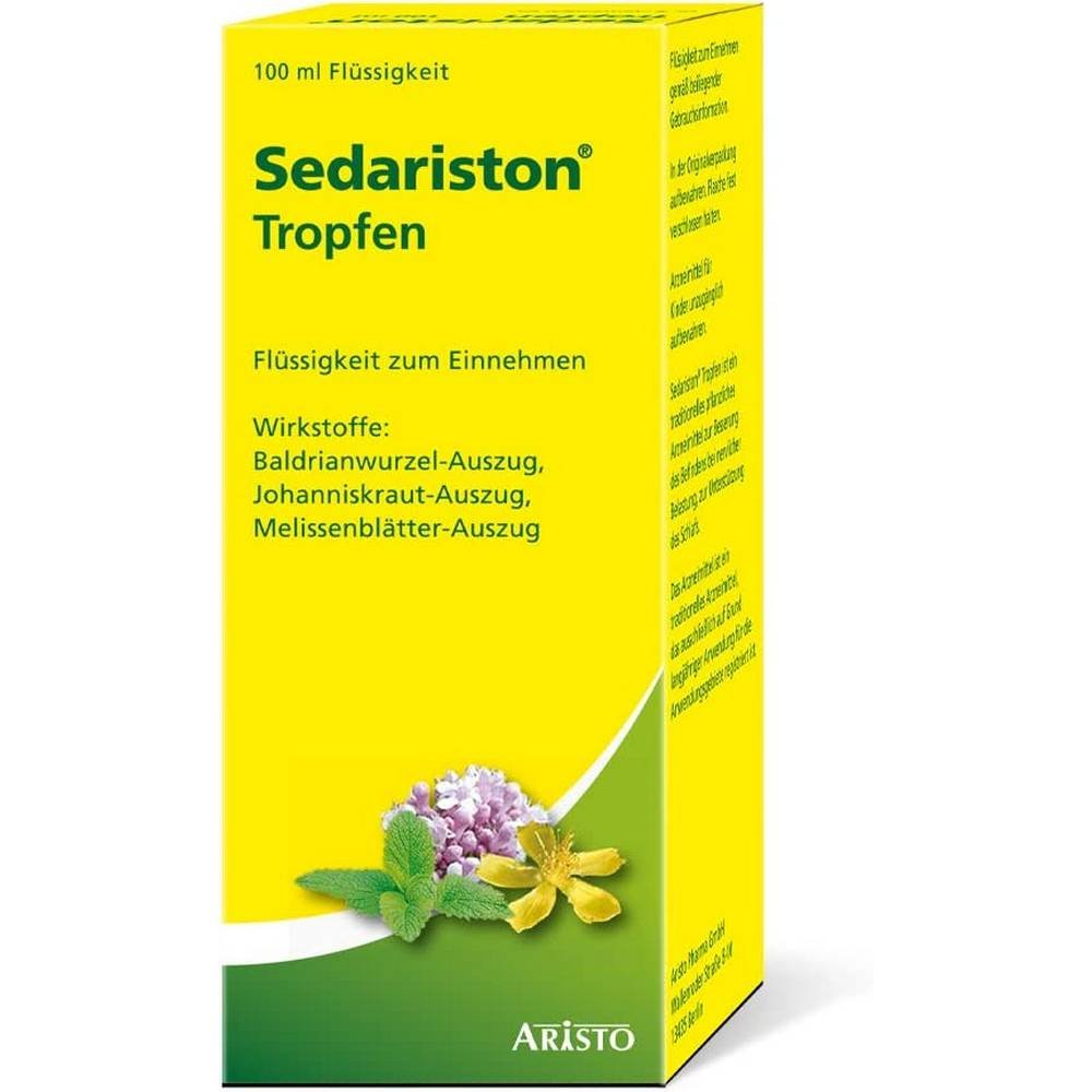 sedariston drops 100 ml Sedariston Drops 100 ml