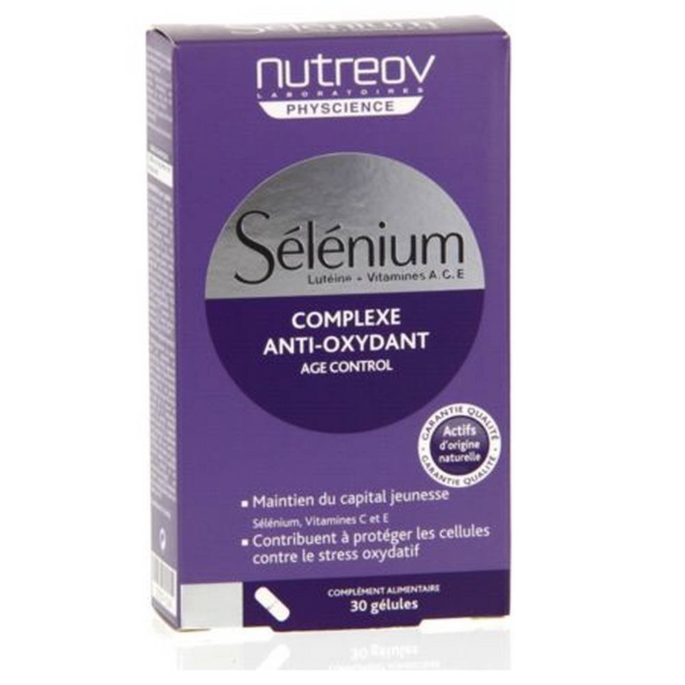 selenium lutein anti oxidant complex 30 selenium luteine complexe anti oxydant Selenium Lutein Anti-Oxidant Complex – 30 Capsules