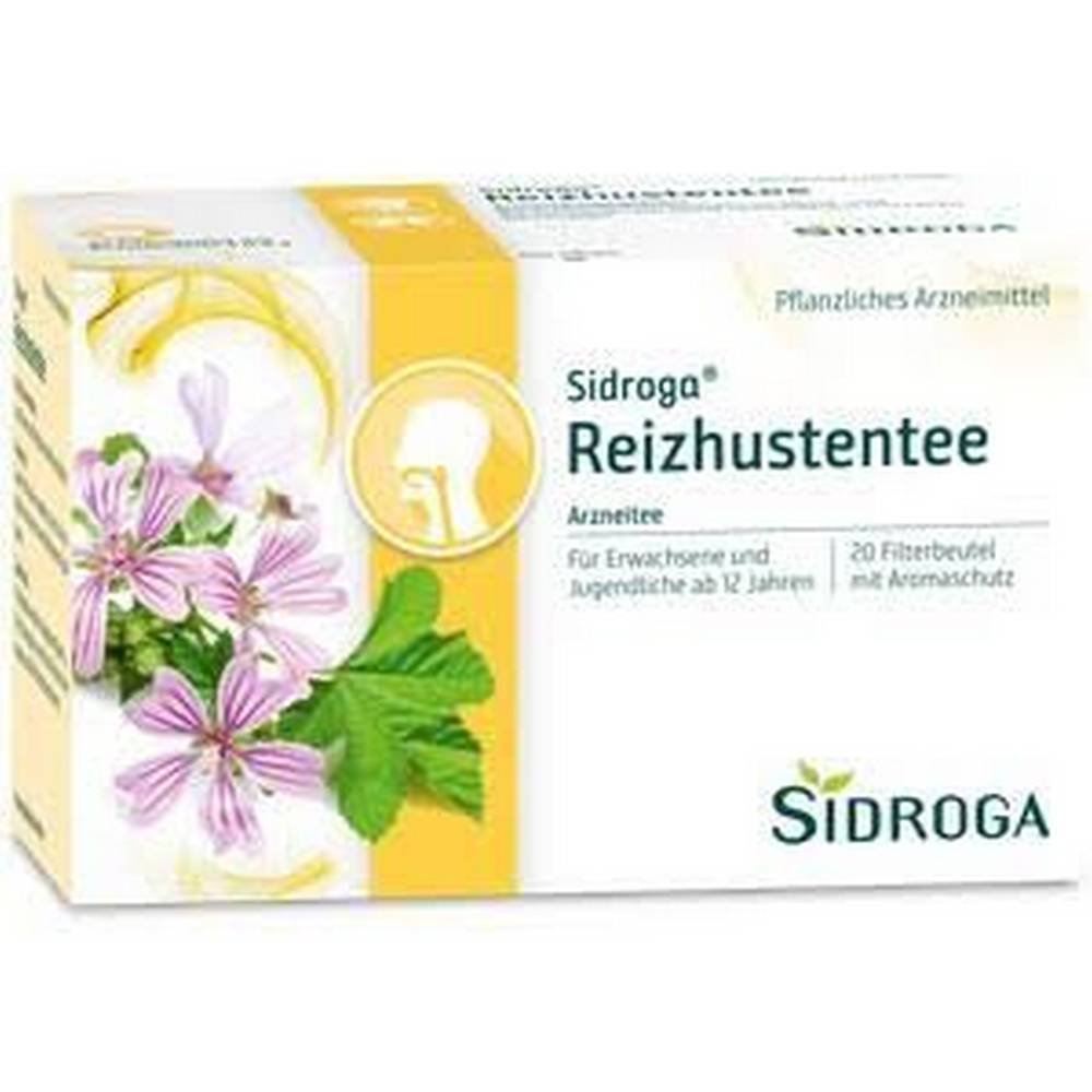 sidroga dry cough tea filter bag 20x09 g SIDROGA dry cough tea filter bag, 20X0.9 g