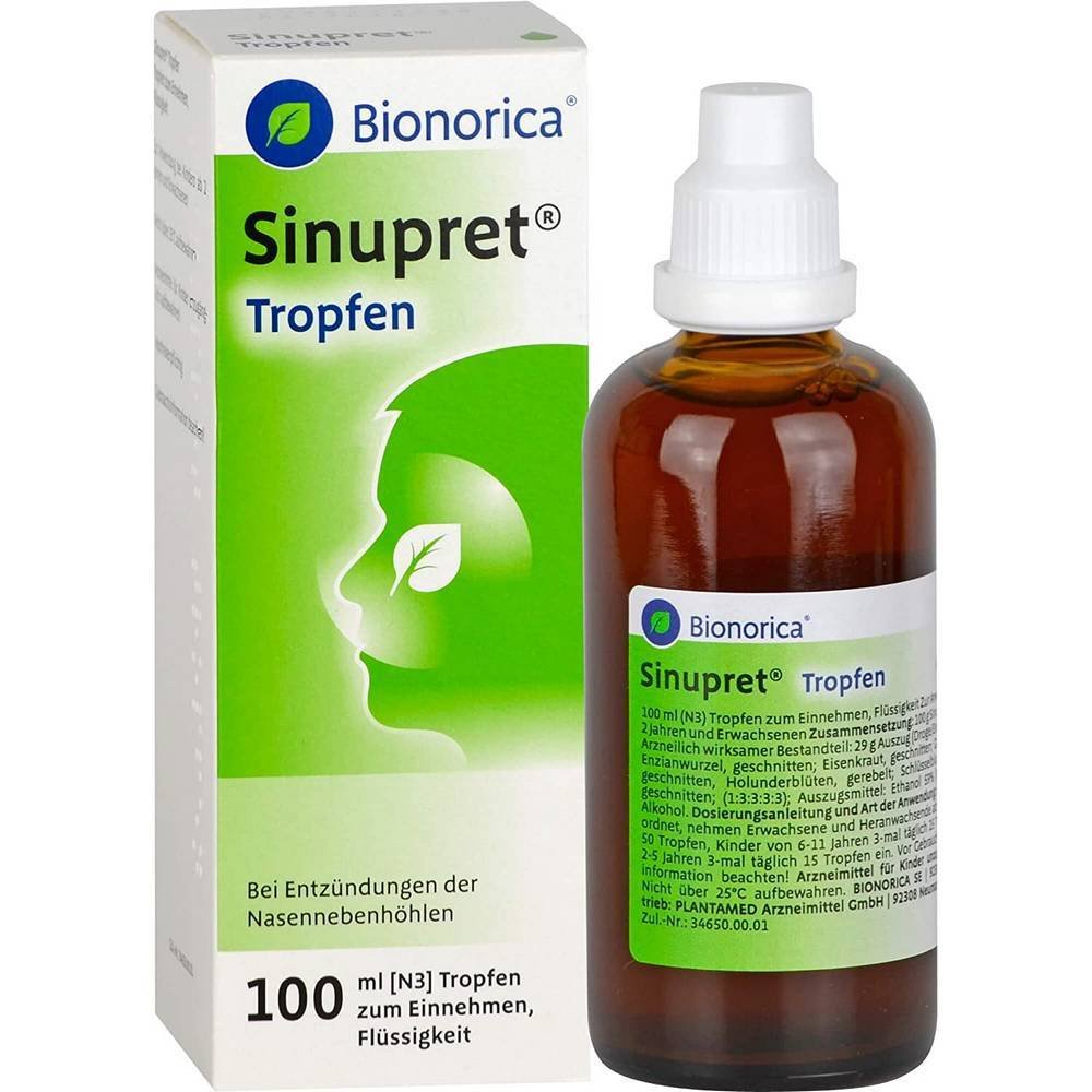 sinupret drops 100 ml SINUPRET drops, 100 ml