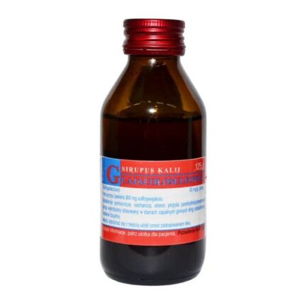 Sirupus Alcep, onion syrup, 125 g (Hasco)