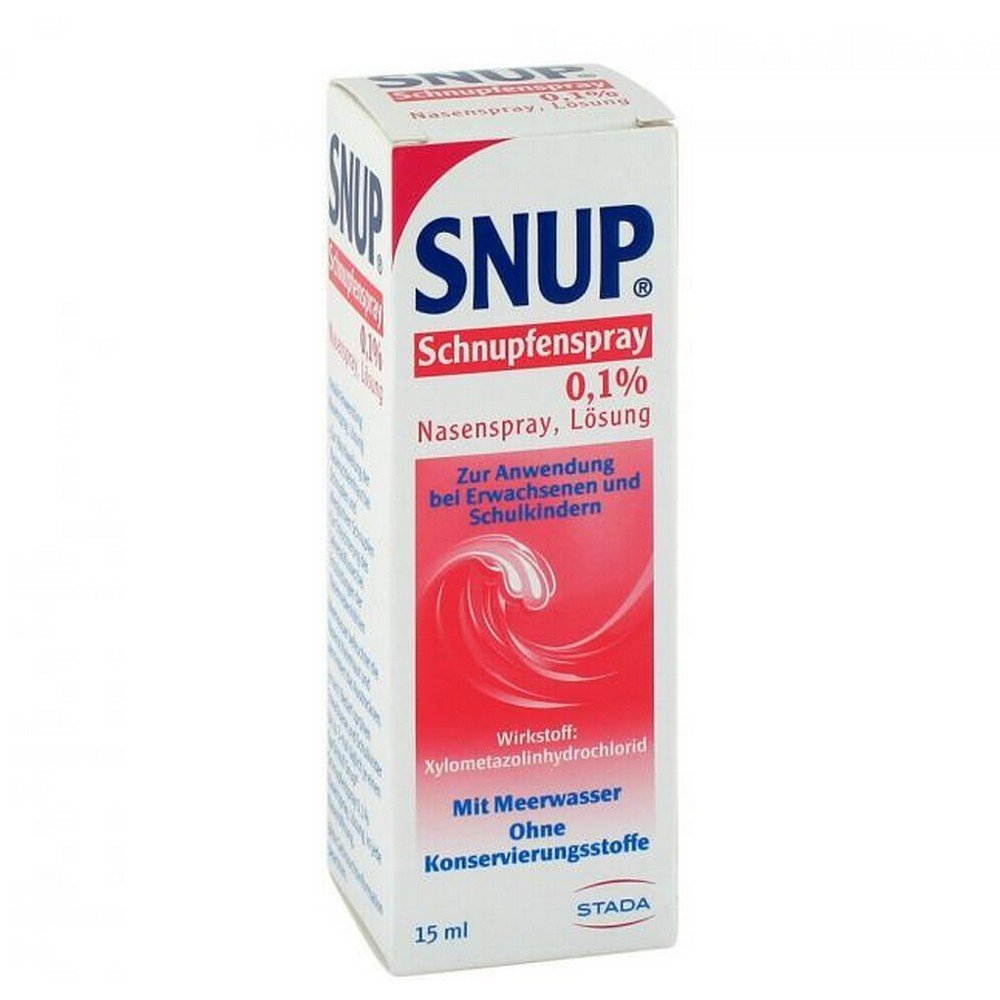 snup cold spray 01 nasal spray 15 ml Snup 0.1% Nasal Spray 15 ml