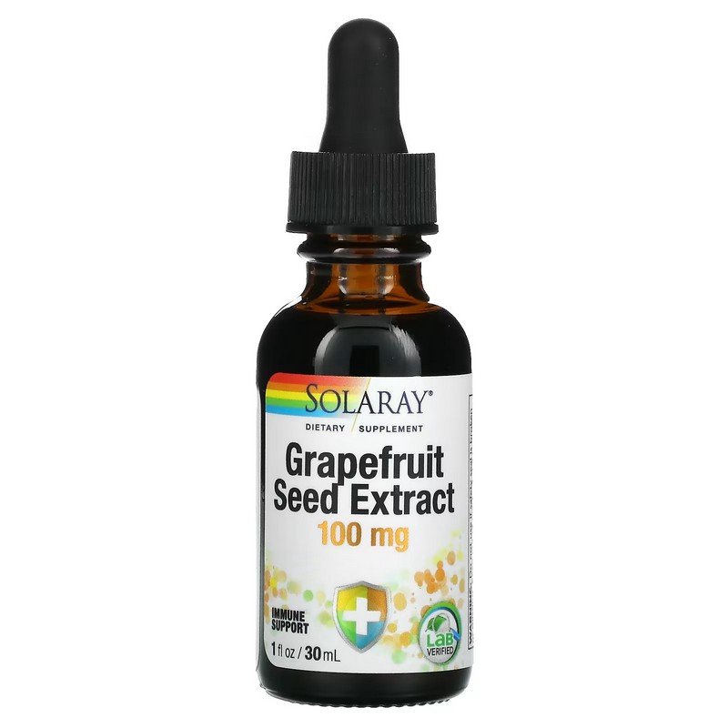 solaray grapefruit seed extract 100 mg 1 fl oz 30 ml Solaray Grapefruit Seed Extract 100 mg 1 fl oz 30 ml