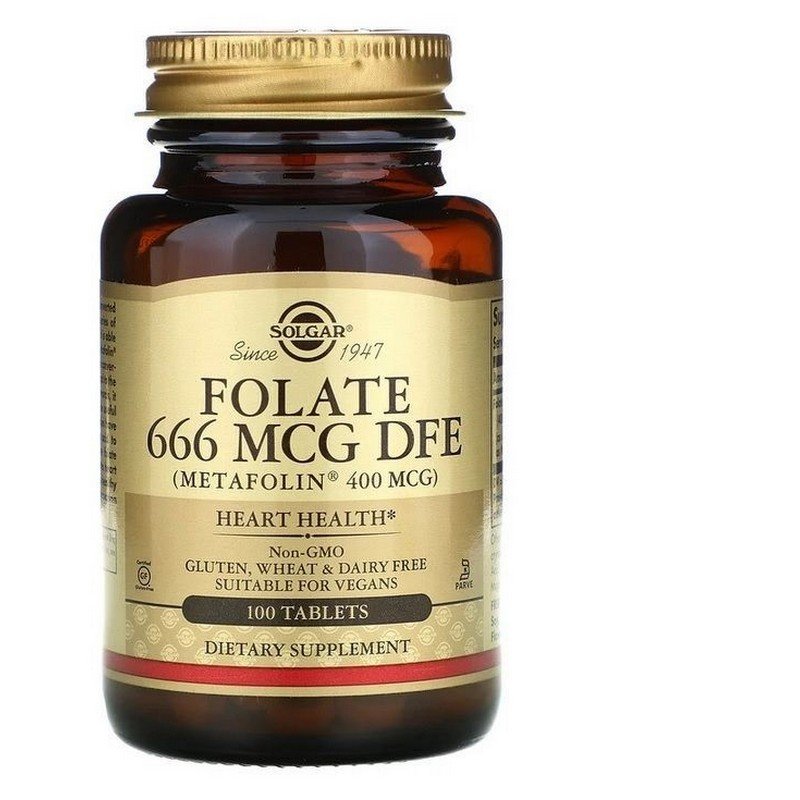 solgar folic acid metafolin 400 mcg 100 tablets Solgar Folic Acid Metafolin 400 µg tablets 100 pcs