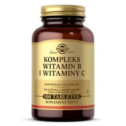 Solgar Vitamin B-Complex CX 100 Tablets