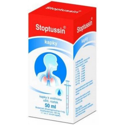 Stoptussin 4 mg/ml + 100 mg/ml Syrup 50 ml