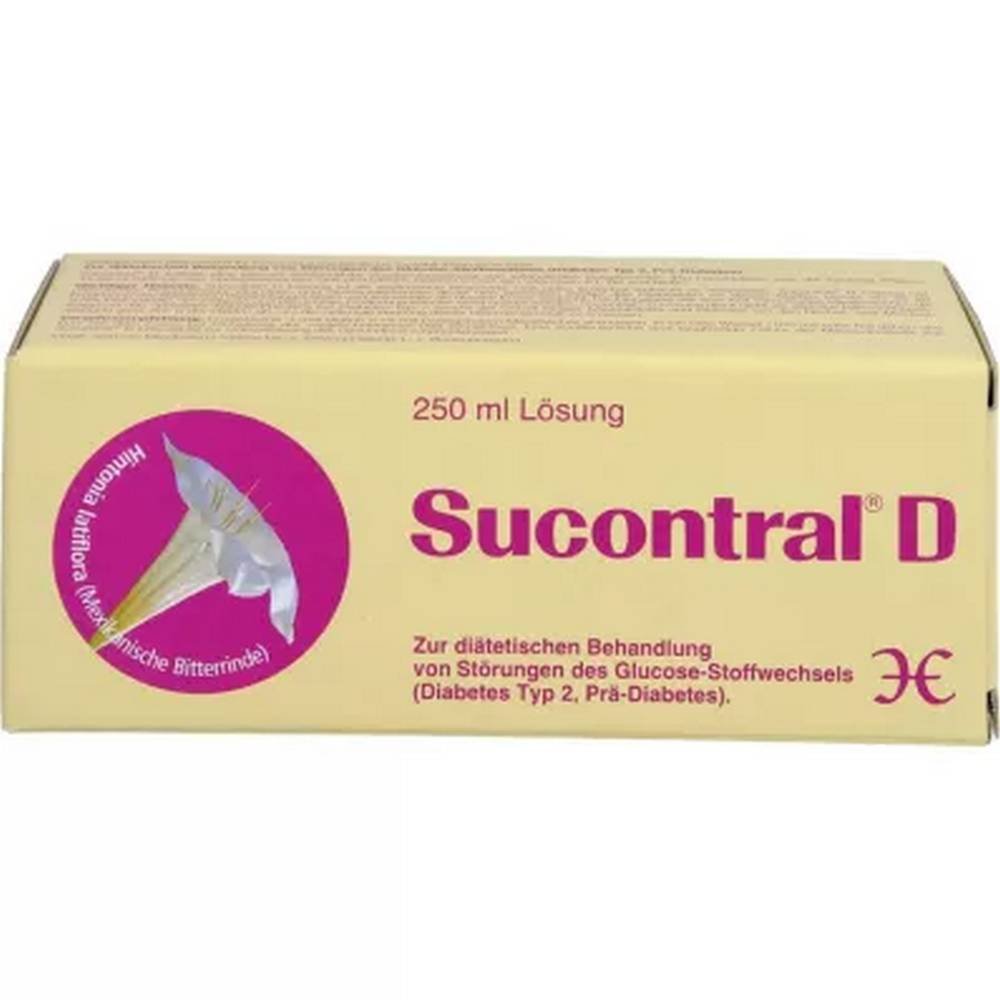 sucontral d diabetic solution 250 ml Sucontral D Diabetic Solution 250 ml
