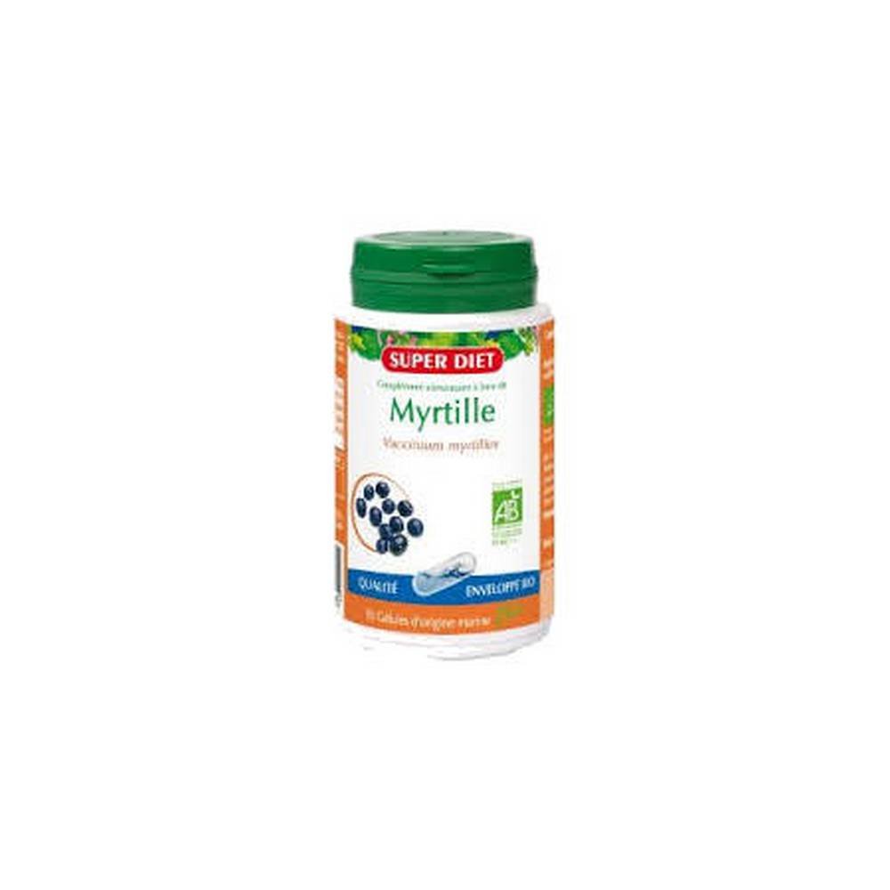 superdiet organic blueberry 90 superdiet myrtille bio Superdiet Organic Blueberry – 90 Capsules