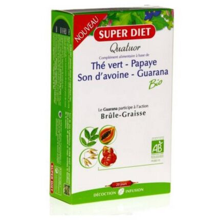 Superdiet Organic Fat Burner Quartet – 20 Ampoules