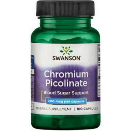 Swanson Chromium Picolinate 200 mcg 100 Capsules