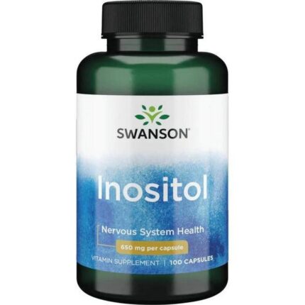 Swanson Inositol Vitamin B8 650 mg 100 Capsules