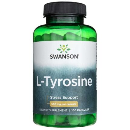 Swanson L-Tyrosine 500mg 100 Capsules
