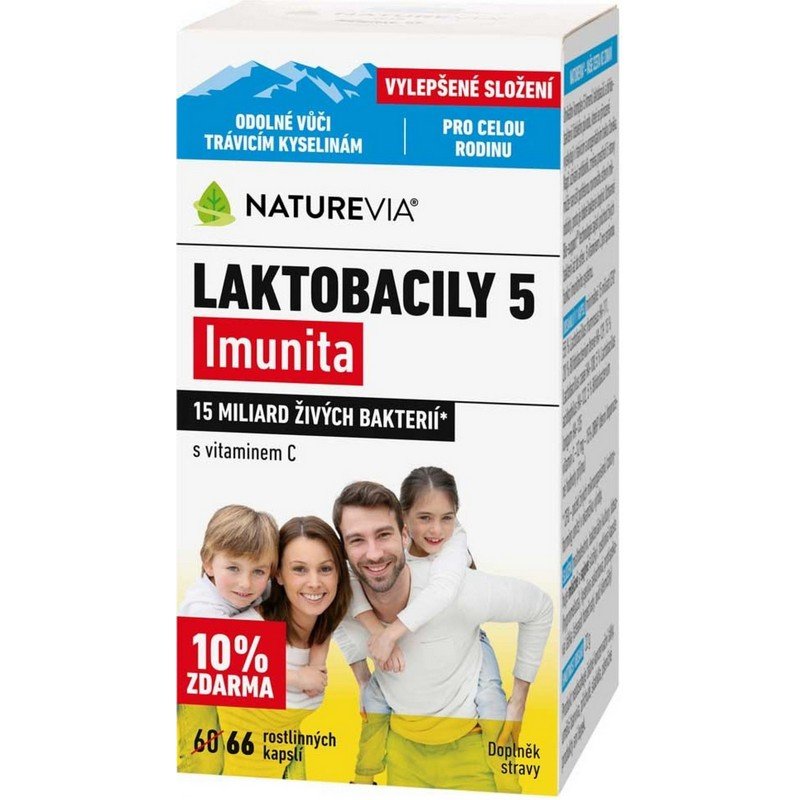 swiss naturevia lactobacilli 5 immunity 66 caps Swiss NatureVia Lactobacilli 5 Immunity 66 Capsules