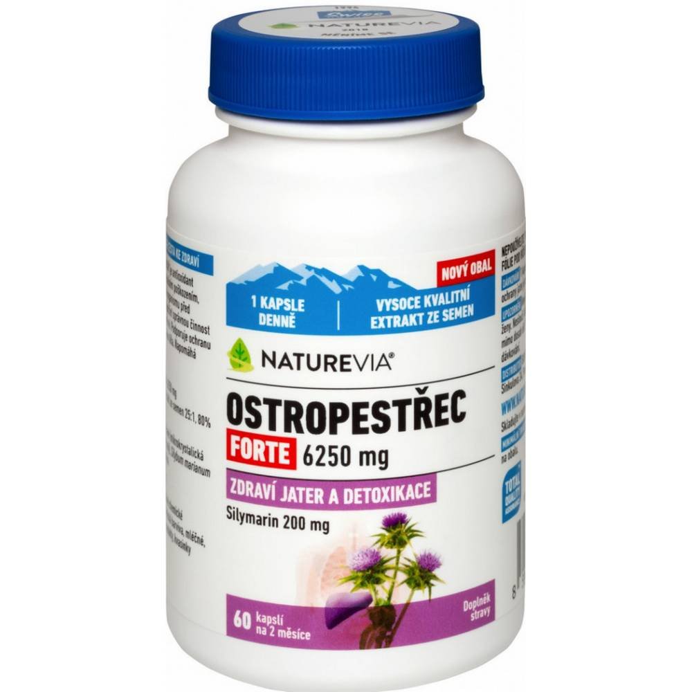 swiss naturevia milk thistle forte 60 capsules Swiss NatureVia Milk Thistle Forte 60 Capsules