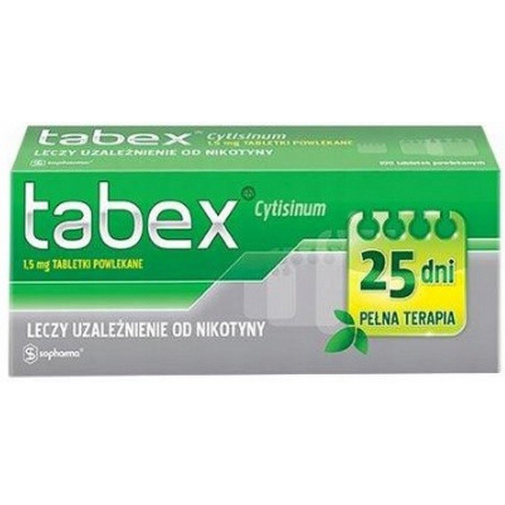 tabex 100 pcs tablets Tabex 100 szt. Tabletki