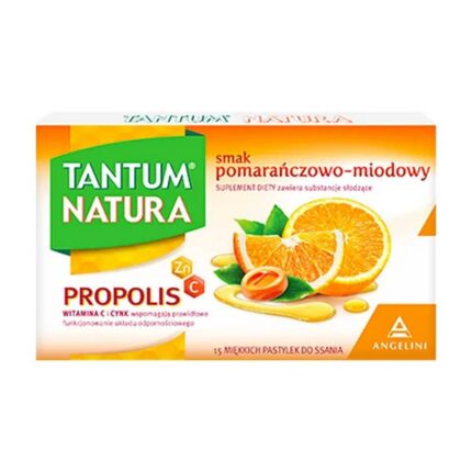 Tantum Natura, orange-honey flavor, 15
