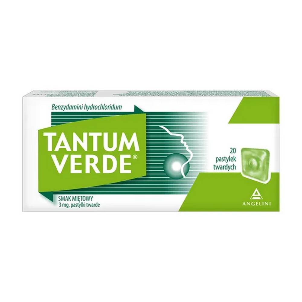 tantum verde mint flavor 3 mg 20 Tantum Verde mint flavor, 3 mg, 20