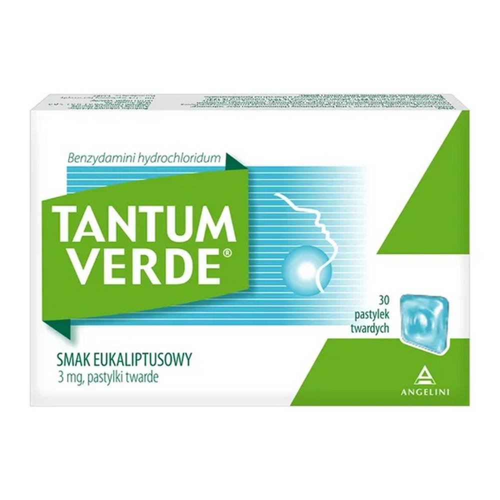 tantum verde smak eukaliptusowy 3mg 30 Tantum Verde smak eukaliptusowy, 3mg, 30