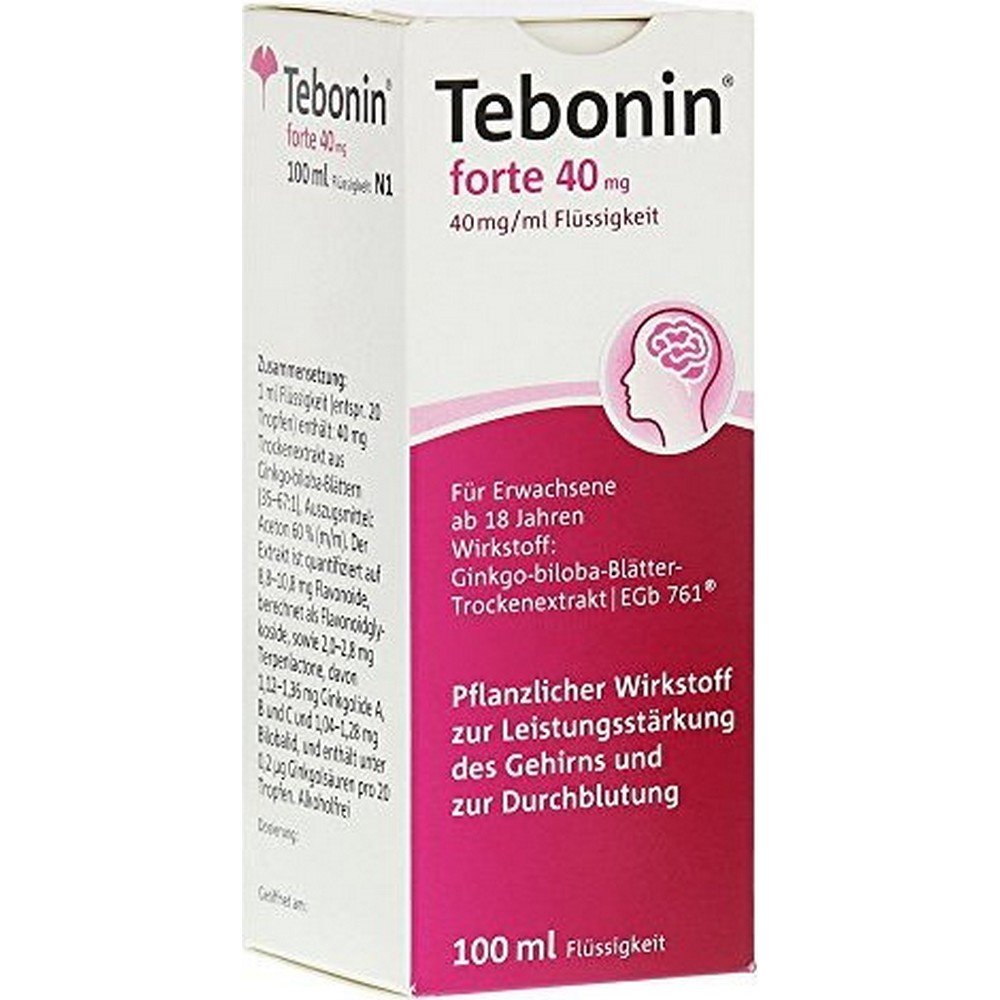 tebonin forte 40mg liquid 100ml Tebonin Forte 40mg Liquid 100ml