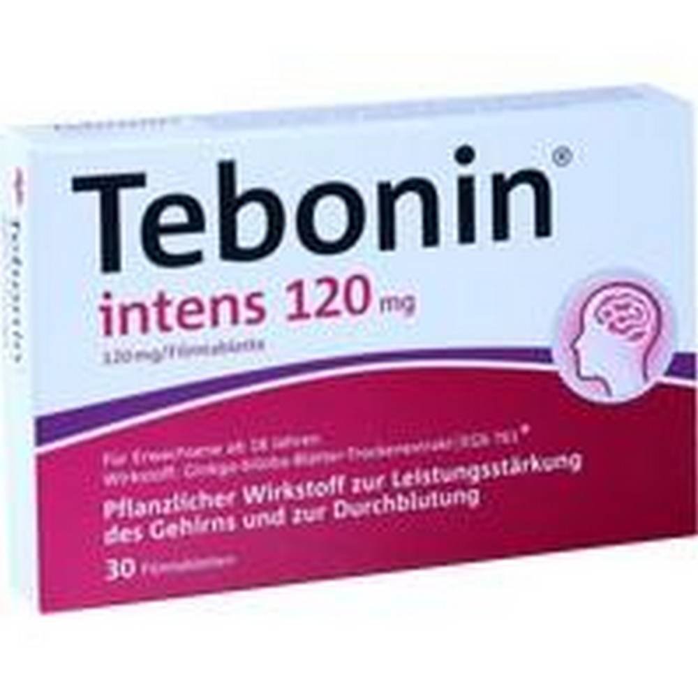 tebonin intense 120 mg film coated tablets 30 pcs Tebonin Intense 120 mg Film-Coated Tablets 30 pcs