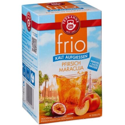 Teekanne Frio Peach Passion Fruit 18 pcs