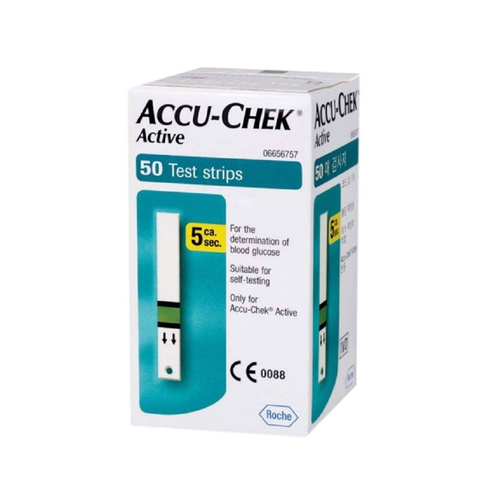test strips accu chek active 50 strips Accu-Chek Active Test Strips 50 pcs