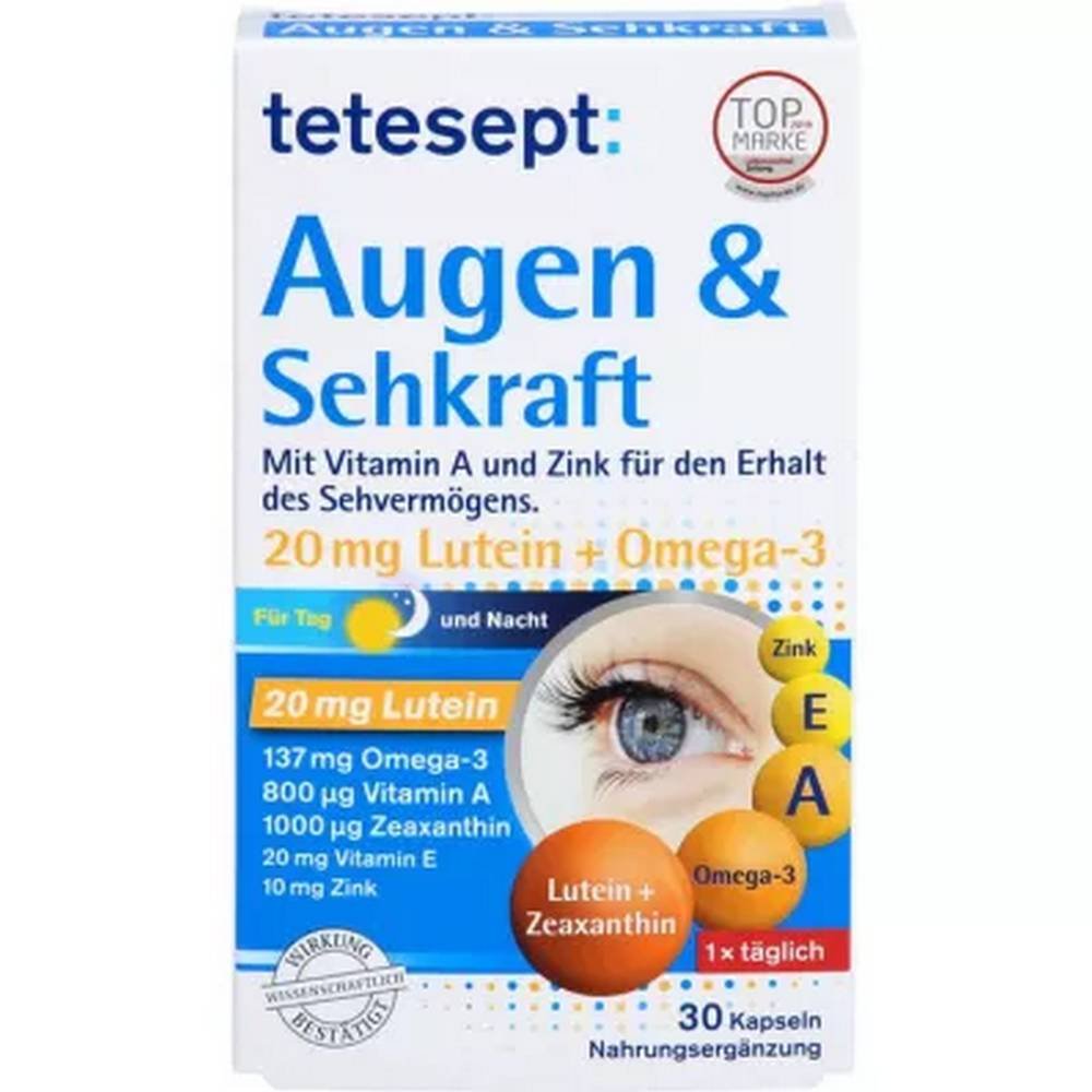 tetesept capsules 30 pcs Tetesept Kapseln 30 Stück