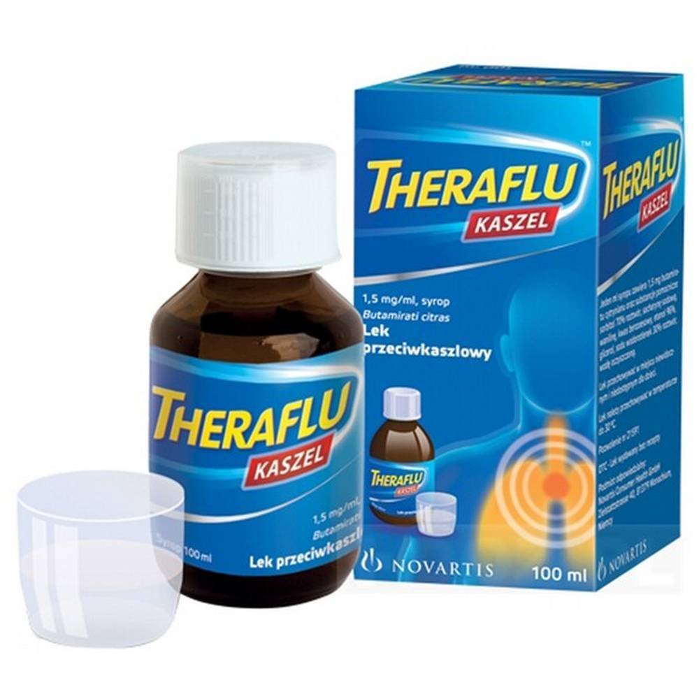 theraflu cough 15 mg ml syrup 100 ml Theraflu Cough 1.5 mg/ml Syrup 100 ml