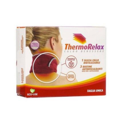 Thermorelax Nackenband mit 3 Wärmepads