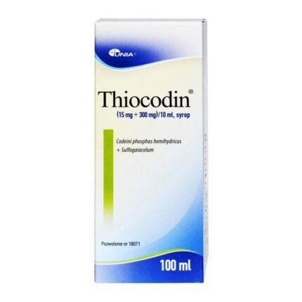 Thiocodin Syrup 15mg + 300mg/10ml 100ml