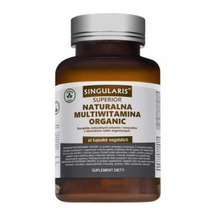 Unique natural organic multivitamin, capsules, 60 pcs.