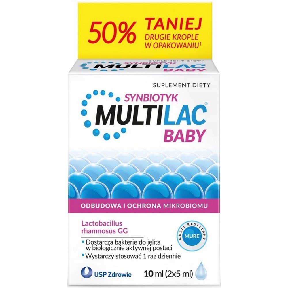 usp zdrowiedietary supplements multilac baby synbiotic 2 x 5 mlsuplement diety multilac baby synbiotyk 2 x 5 ml USP Zdrowie Multilac Baby Synbiotic Dietary Supplement 2 x 5 ml