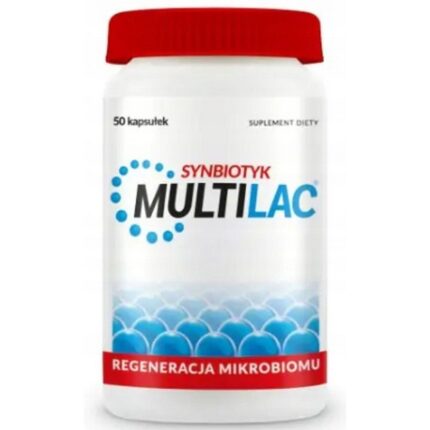 USP Zdrowie Multilac Synbiotic Dietary Supplement 50 pcs