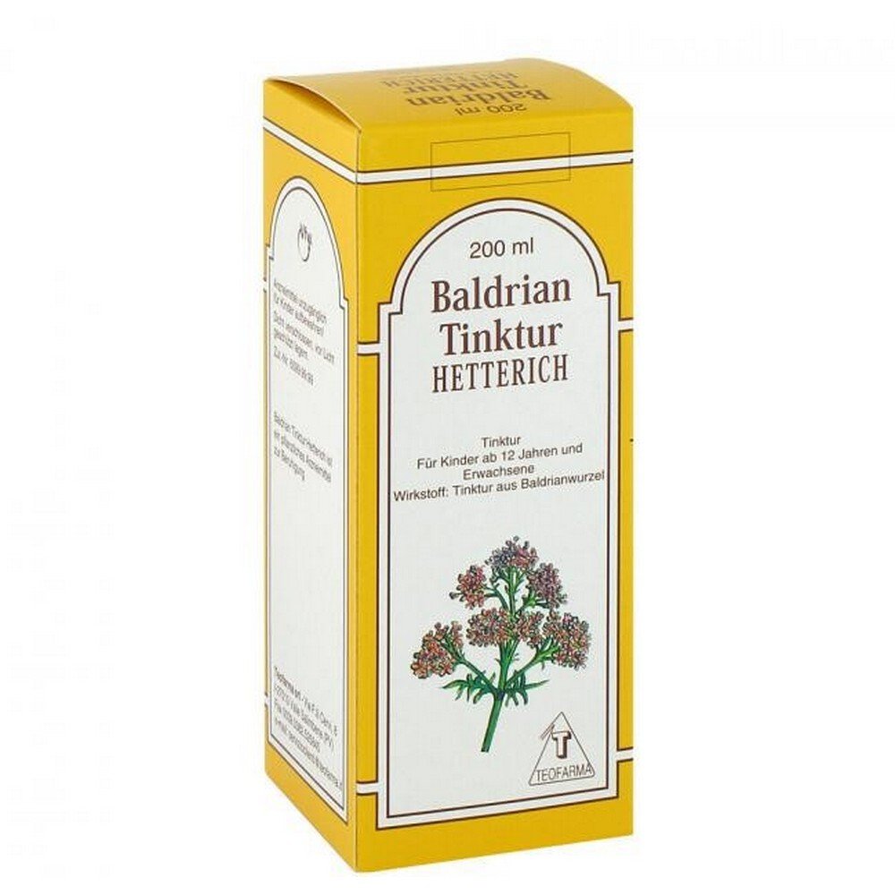 valerian tincture hetterich 200 ml Valerian Tincture Hetterich 200 ml