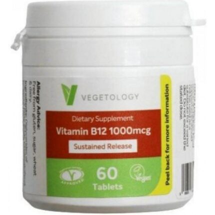 Vegetology Vitamin B12 1000 µg 60 tab