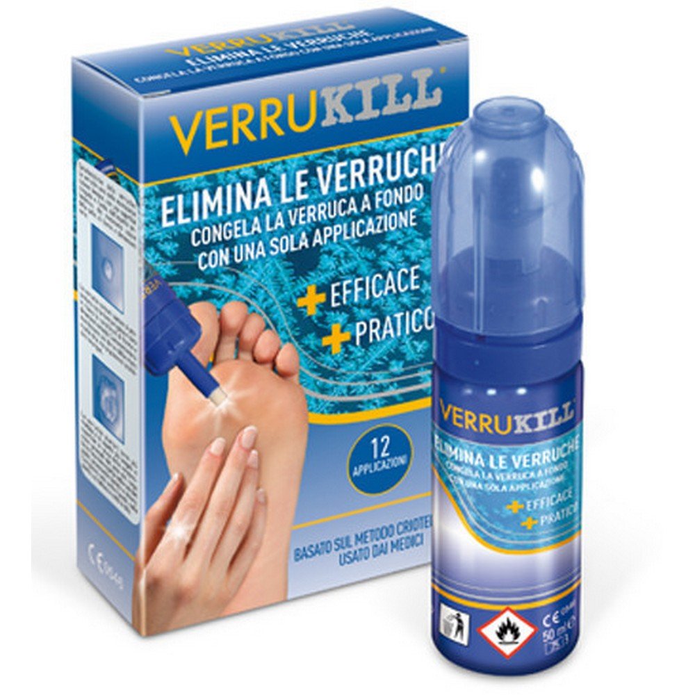 verrukill spray crioterapico 50 ml Verrukill Cryotherapy Spray 50ml
