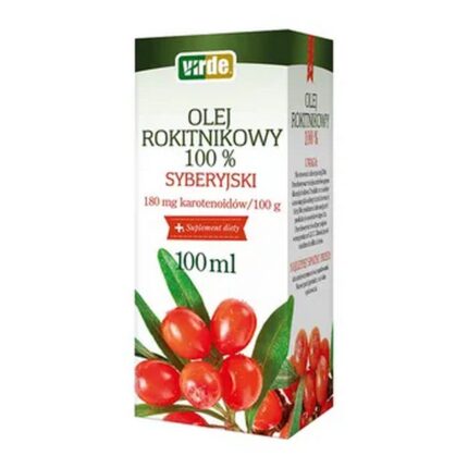 Virde Siberian Sea Buckthorn Oil 100% 100 ml