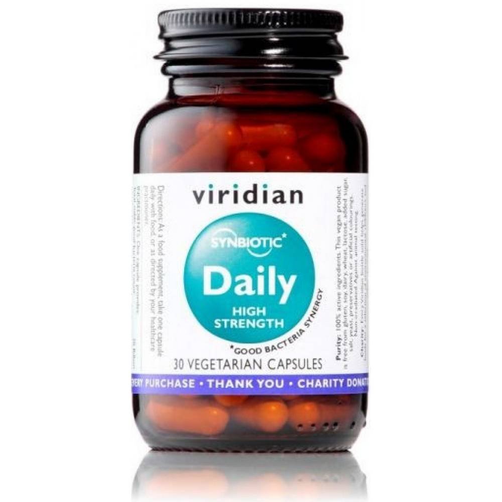 viridian nutrition synbiotic daily high strength 30 Viridian Nutrition Synbiotic Daily High Strength 30