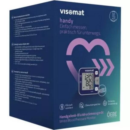 VISOMAT handy wrist blood pressure monitor, 1 pc, Uebe Medical GmbH