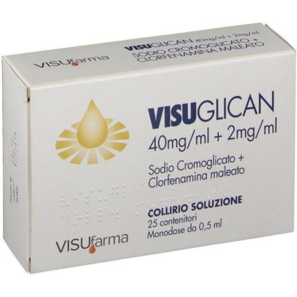 Visuglican 4% + 0.2% Single-Dose Eye Drops 25 × 0.5 ml