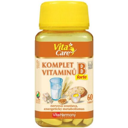 VitaHarmony Complete Vitamin B Forte Complex 60 Tablets