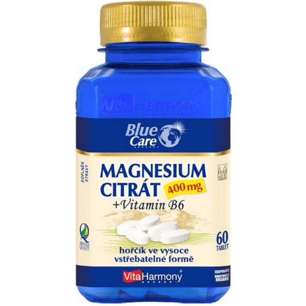 vitaharmony magnesium citrat 400 mg vitb6 60 VitaHarmony Magnesium Citrate 400 mg + Vitamin B6 60 Tablets