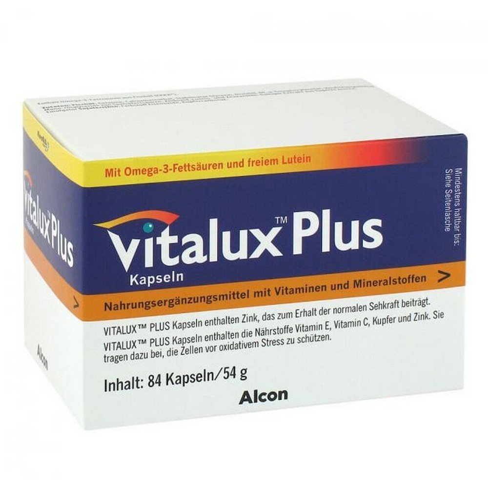 vitalux plus lutein and omega 3 capsules 84 pcs Vitalux Plus Lutein and Omega-3 Capsules 84 pcs