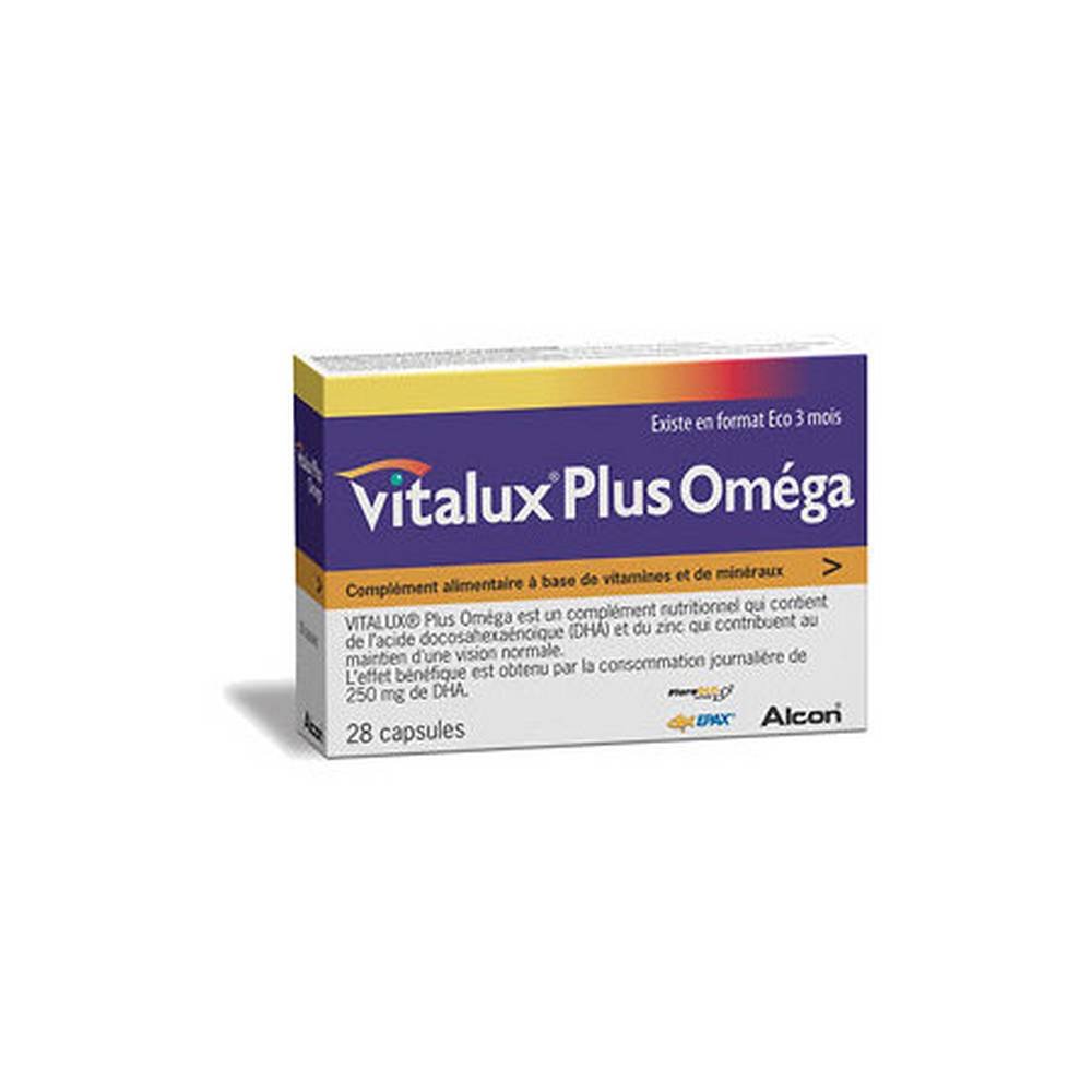 vitaluxplus omega 28 Vitalux Plus Omega – 28 Capsules