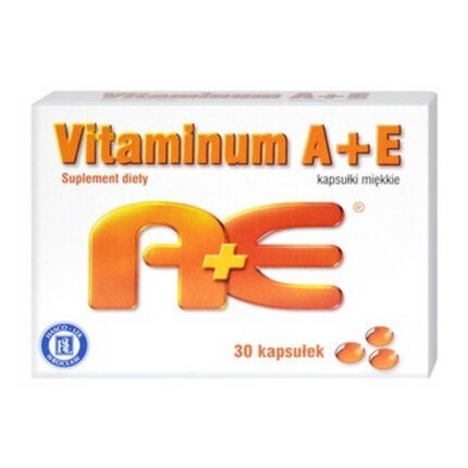 Vitamin A + E, soft capsules, 30 pieces