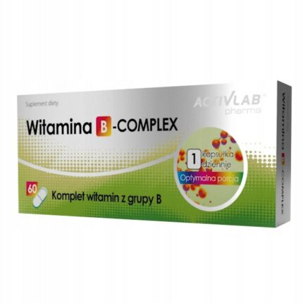 Activlab Vitamin B-Complex 60 Capsules Energy & Metabolism
