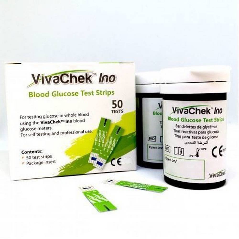 vivachek ino test strips 50 pieces VivaChek Ino Test Strips 50 pcs