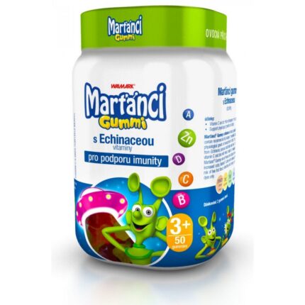 Walmark Martians Gummy Echinacea 20 mg 50 Gummies